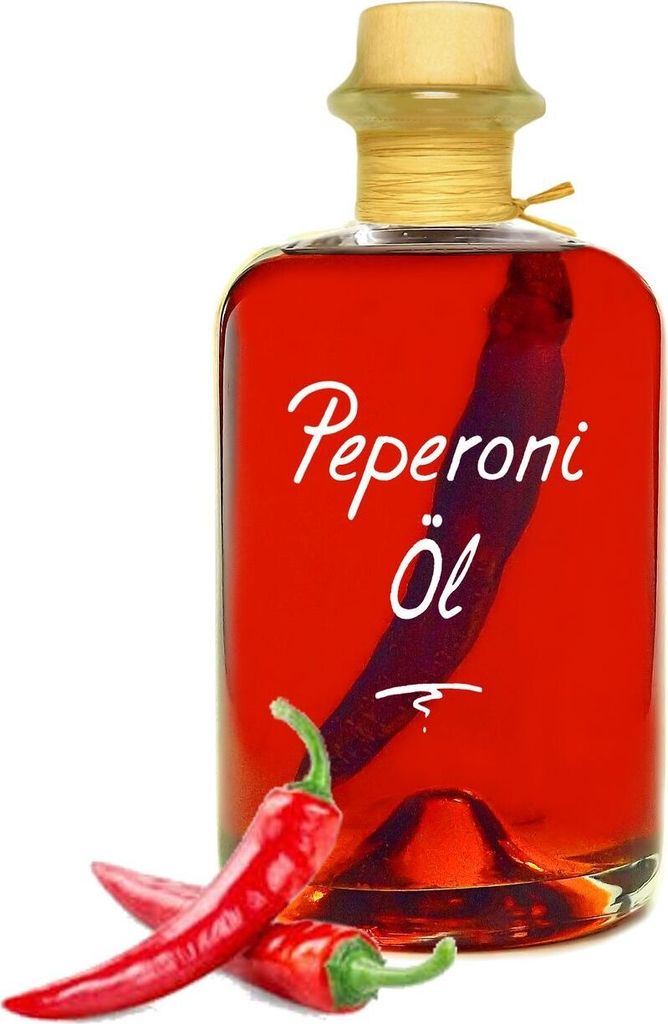 Pepperoni oil - chili oil 0.7L Pleasantly hot!