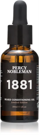 Percy Nobleman Beard Conditioning Oil 1881 Nourishing oil conditioner for mustaches