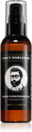 Percy Nobleman Beard Conditioning Oil Fragrance Free Beard Oil Unscented