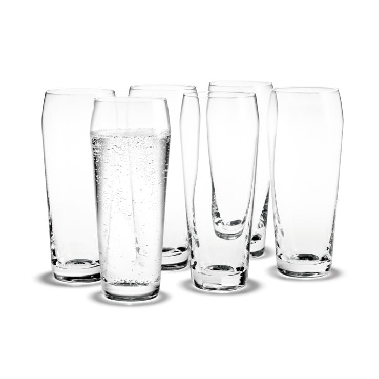 Perfection water glass transparent 6-pack pack