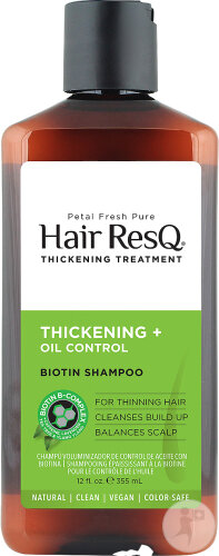 Petal Fresh Hair ResQ Thickening Shampoo + Oil Control Bottle 355ml