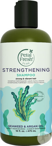 Petal Fresh Pure Strengthening Shampoo Algae And Argan Oil Bottle 475ml