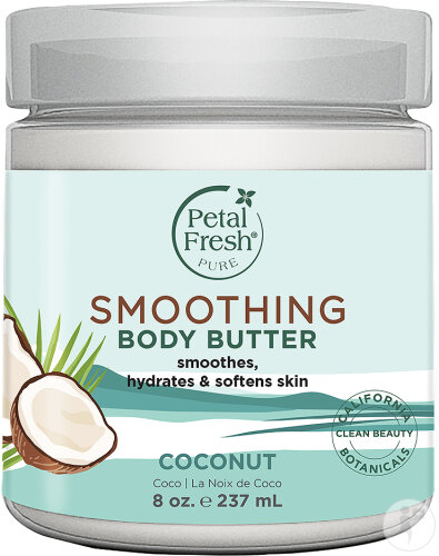 Petal Fresh Softening And Moisturizing Body Butter Coconut Jar 237ml