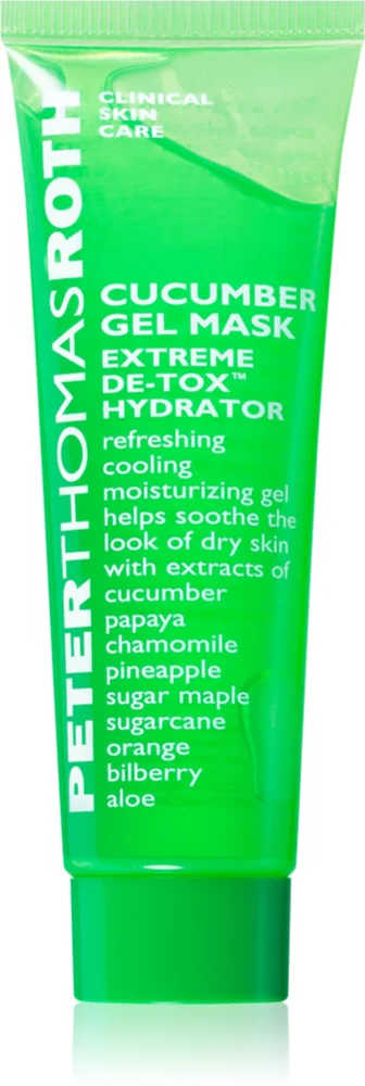 Peter Thomas Roth Cucumber De-Tox Gel Mask moisturizing gel mask for the face and eye areas