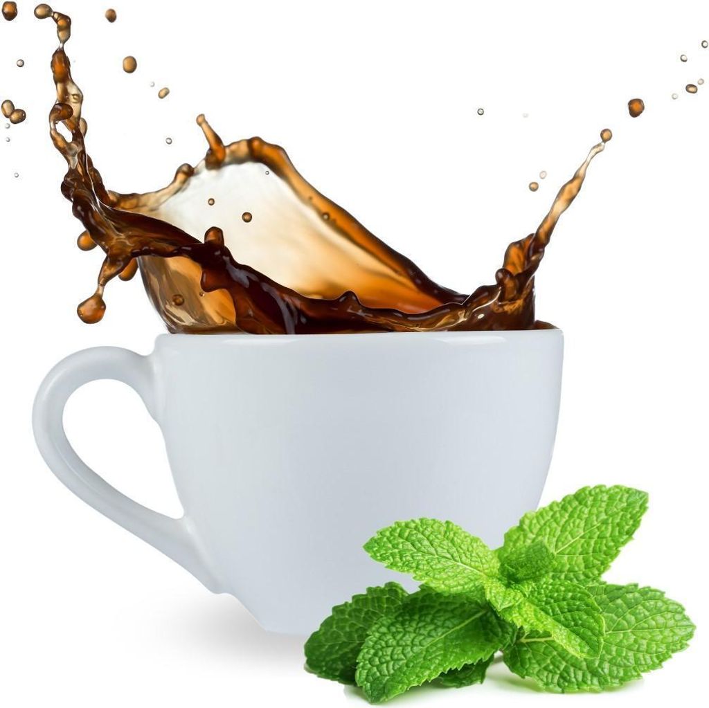 Pfefferminze Kaffee gemahlen Kaffeepulver 200 g