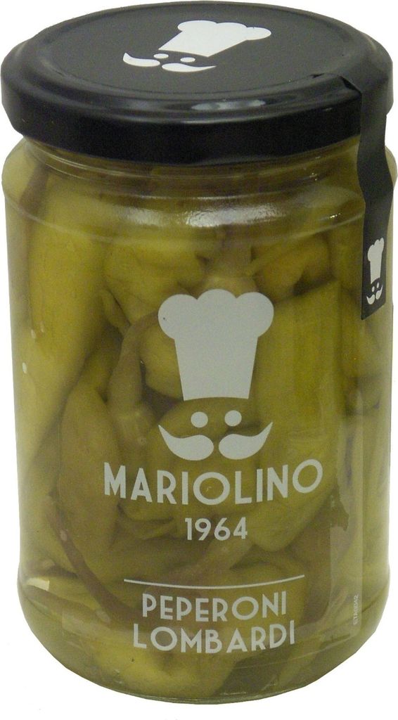Pfefferoni lombardi in Essig 314 ml. - Mariolino