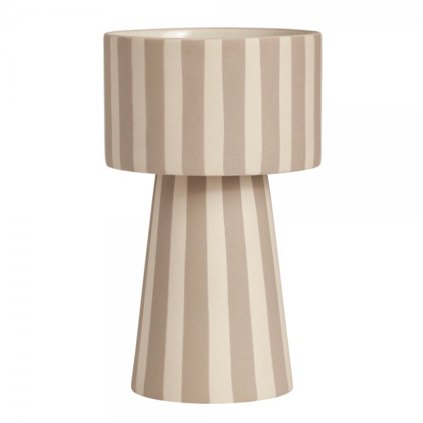 Plant pot Toppu Clay-White large from Oyoy