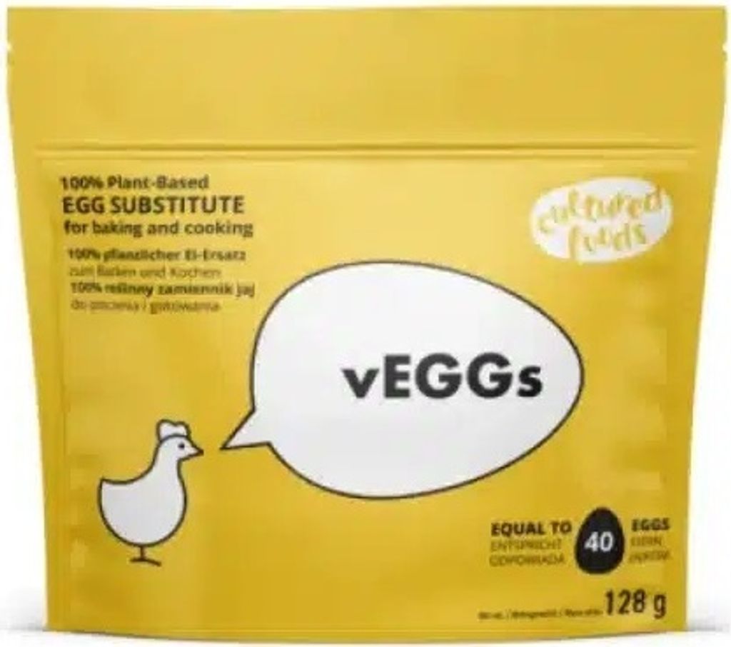 Plant-based egg substitute for baking, cooking, breading and as a gluten-free egg yolk substitute, 128 g - Kulturlebensmittel