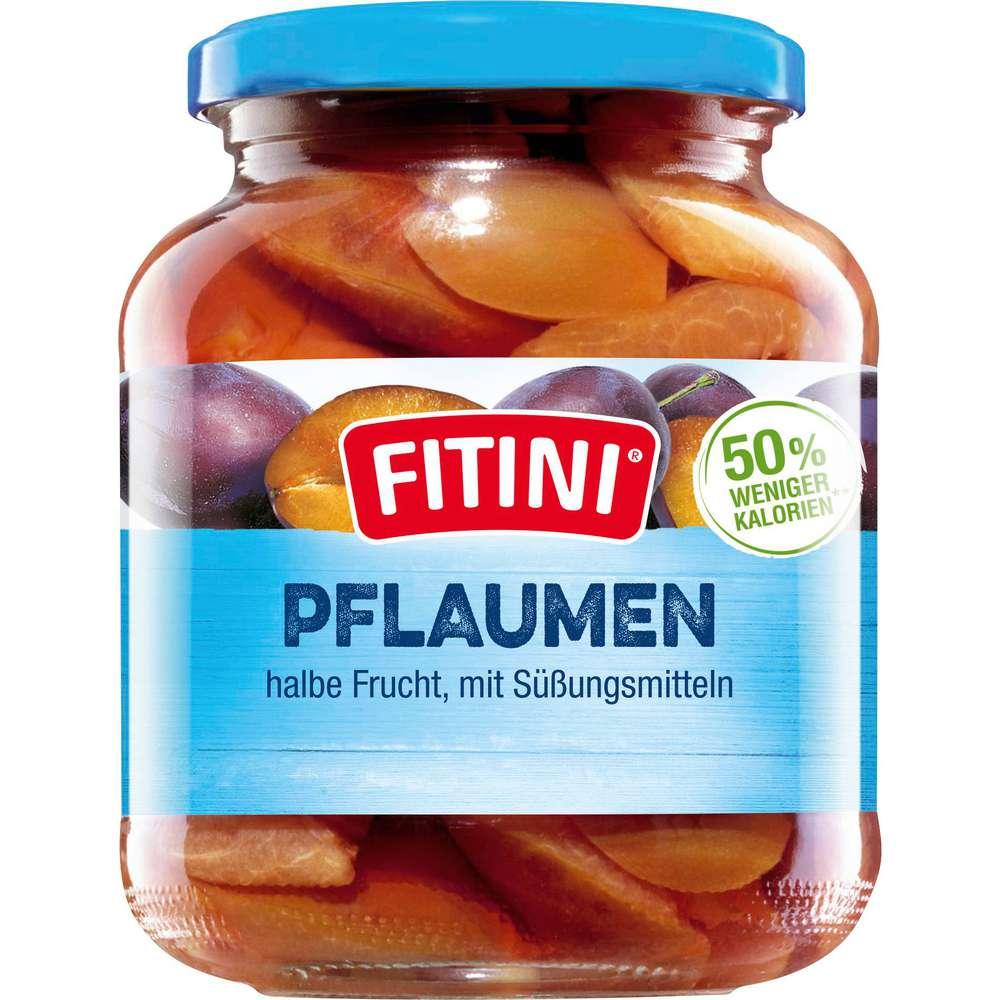 Plums, half fruit