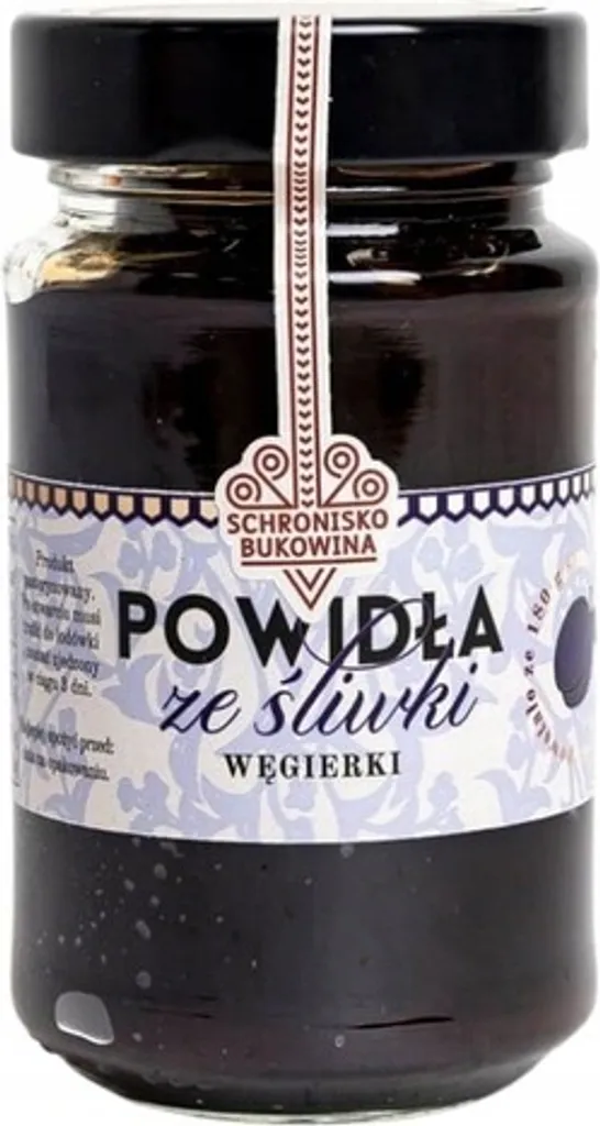 Pflaumenmus aus Zwetschgen 250g - Schronisko Bukowina