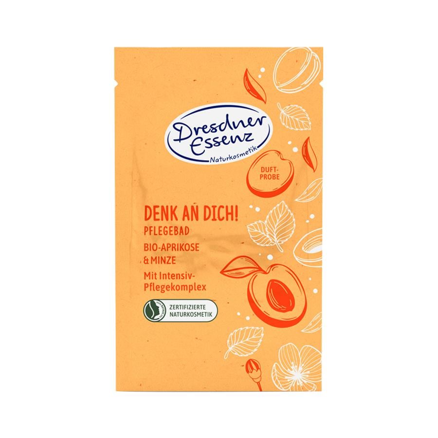 Dresdner Essenz Organic Apricot/Mint care bath (Think of you)