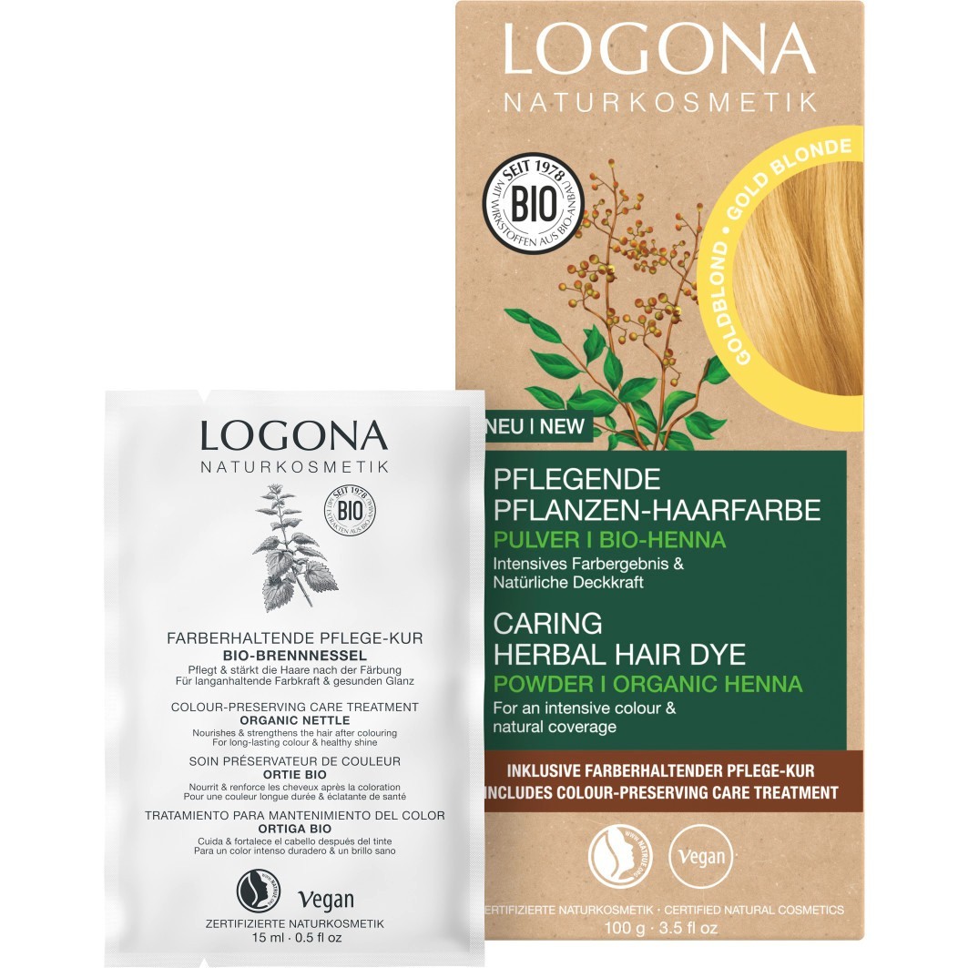 Logona Nourishing Plant Hair Color Powder, No. 11 - Black Brown