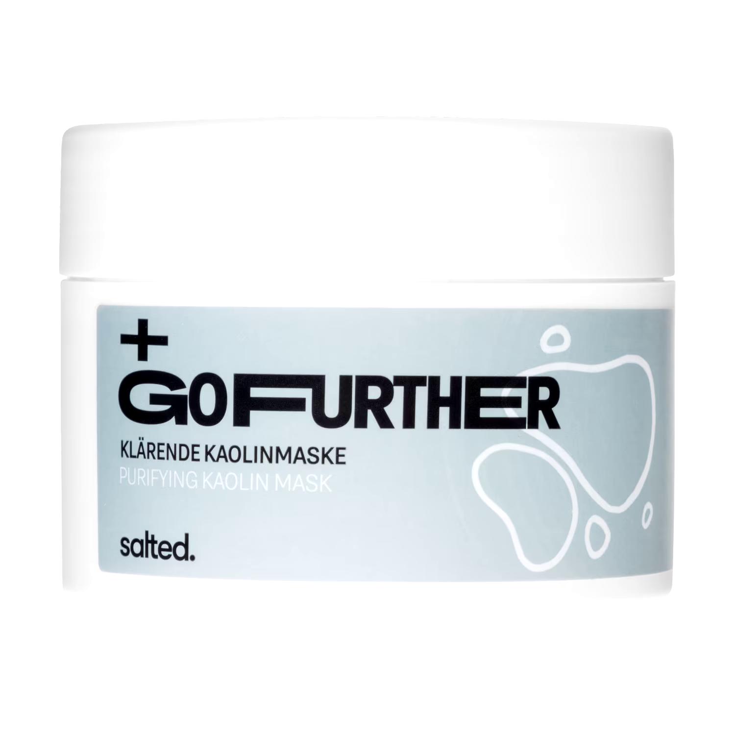 Care product + GO Further clarifying kaolin mask
