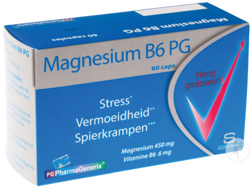 PG Pharmagenerix Magnesium B6 PG 60 capsules