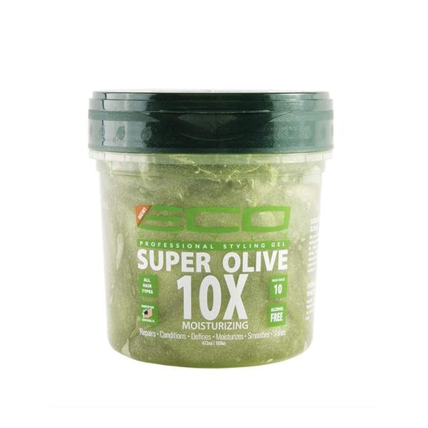 Eco Style r Super Olive Oil 10 x 473ml/16oz Unique Standard