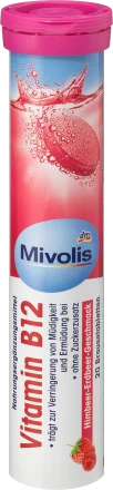 Mivolis Vitamin B12 Effervescent Tablets, 20 Pcs, 20 Pcs