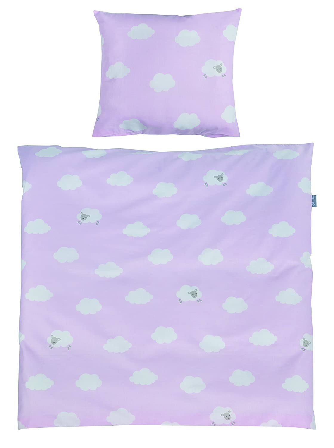 Roba 2-Piece Bedding Set collection Small cloud pink 80x80 cm
