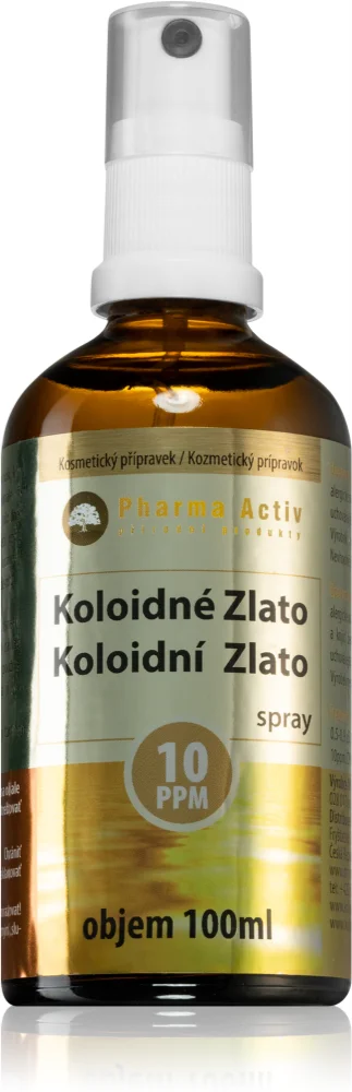 Pharma Activ Colloidal gold 10 ppm rinse-free spray