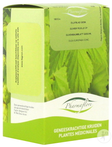 Pharmaflore olive tree leaf can 100g