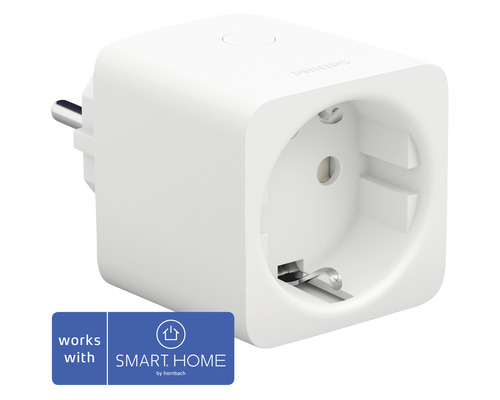 Philips hue Smart Plug adapter white - Compatible with Smart Home by hornbach