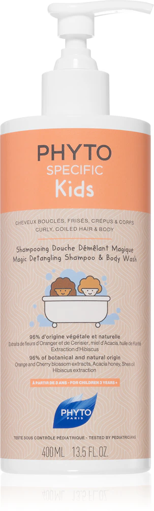 Phyto Specific Kids Magic Detangling Shampoo & Body Wash gentle shampoo for body and hair