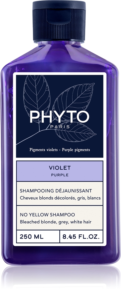 Phyto Violet tinting shampoo for blonde and mixed hair