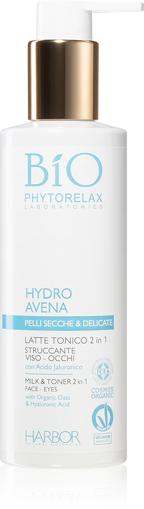 Phytorelax Laboratories Bio Hydro Avena Cleansing Milk + Skin Toner