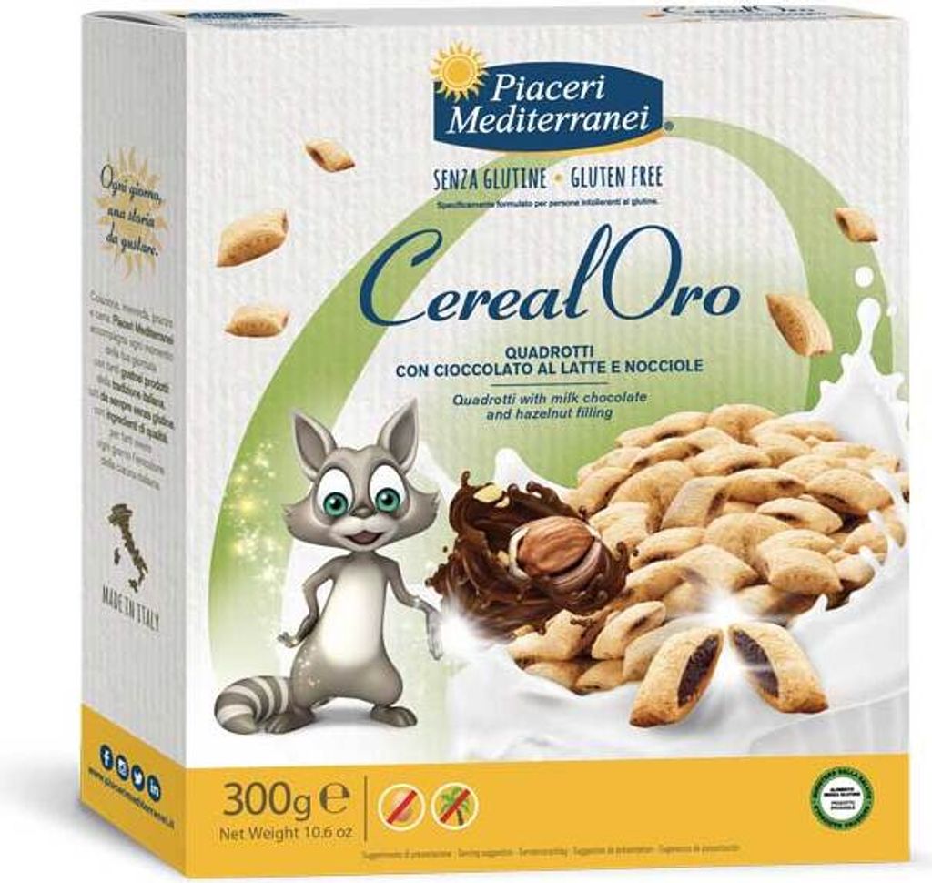 Piaceri Mediterranei Cereal Oro Schoko-Haselnuss-Kissen 300g