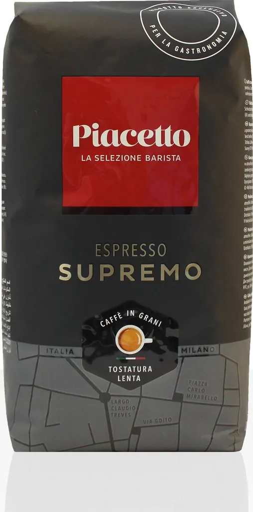 Piacetto Espresso Supremo - 1kg coffee beans