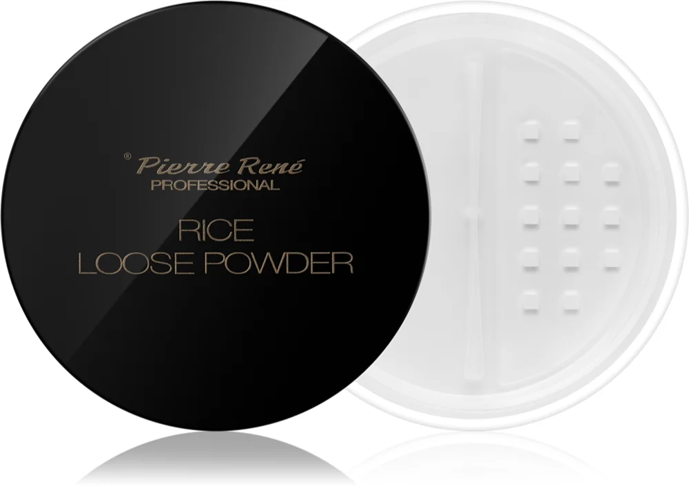 Pierre René Rice Loose Powder mattifying transparent powder