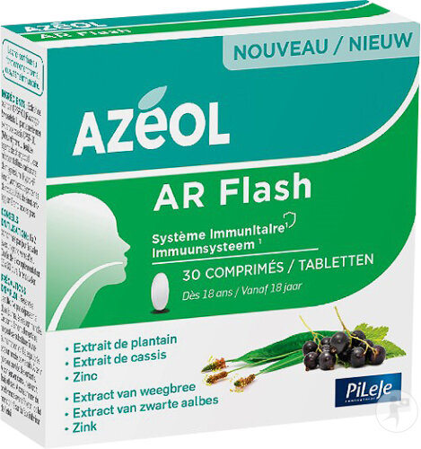 Pileje Azeol AR Flash 30 tablets