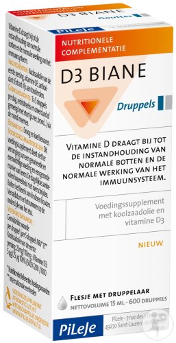 PiLeJe D3 Biane drops 20ml