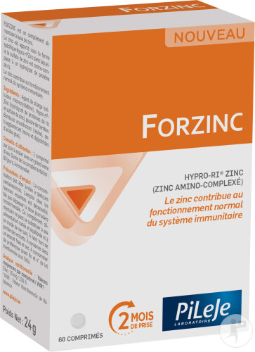 PiLeJe Forzinc 15mg Dietary Supplement Immunity 60 tablets
