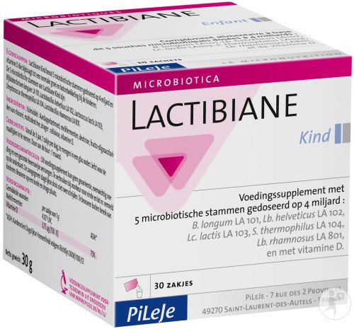 PiLeJe Lactibiane child bag 30x1g