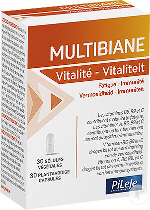 PiLeJe Multibiane Vitality Vitamins Minerals 30 capsules