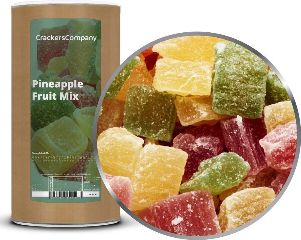 PINEAPPLE FRUIT MIX membrane can large 700g