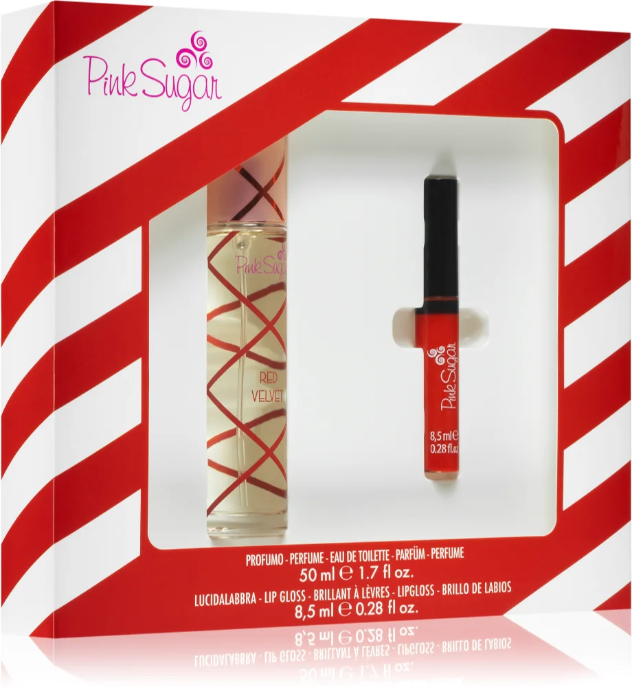 Pink Sugar Red Velvet Gift Set for Women