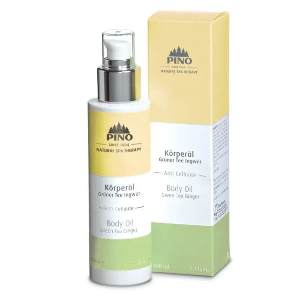 Pino Body Oil Anti Cellulite Green Tea Ginger