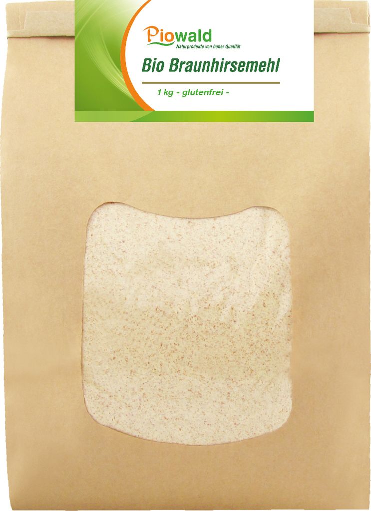 Piowald Brown Millet Flour - 1 kg
