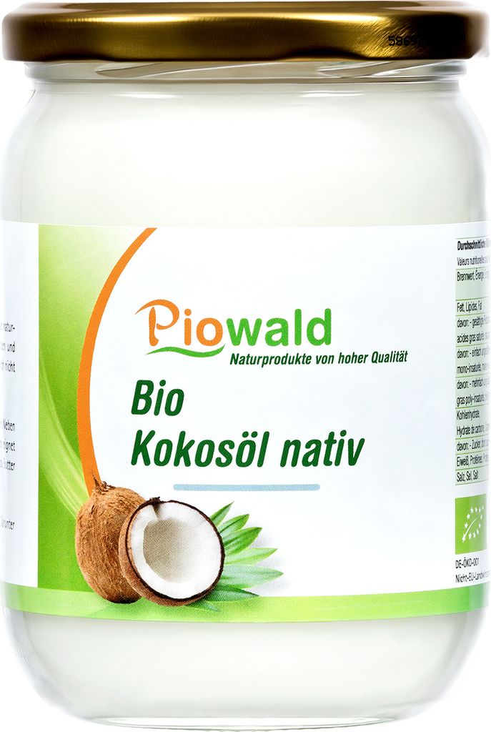 PiowaldKokosöl nativ - 500 ml