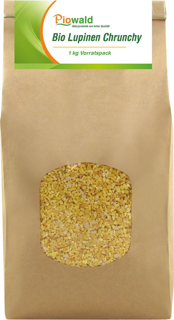 PiowaldLupinen Chrunchy - 1 kg, Lupinenschrot