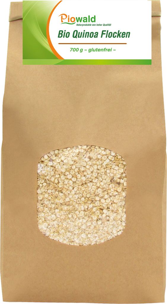 PiowaldQuinoa Flocken - 700g, glutenfrei