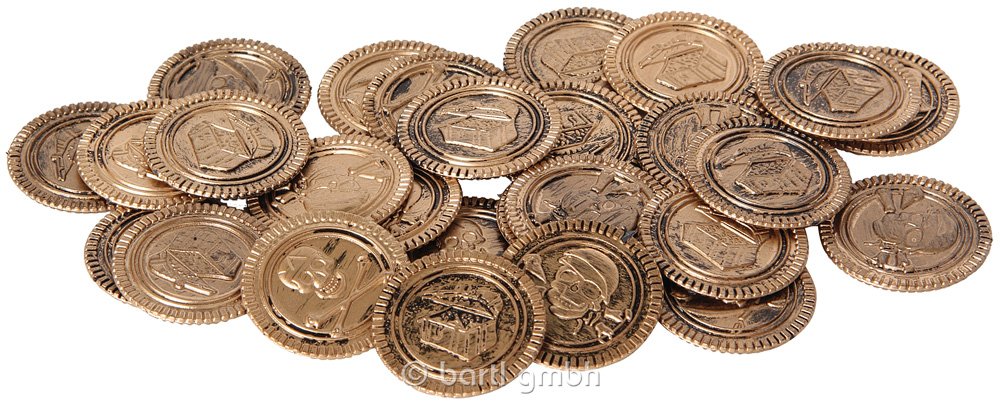 Pirate Bronze Coin 87