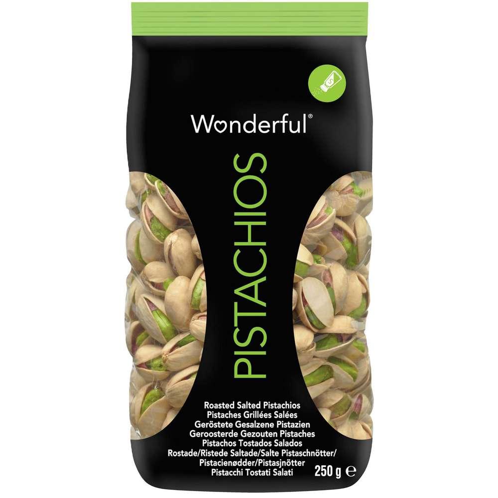 Salted pistachios, bag