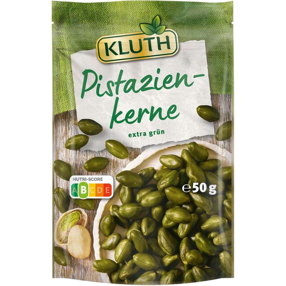 Pistachio kernels, extra green