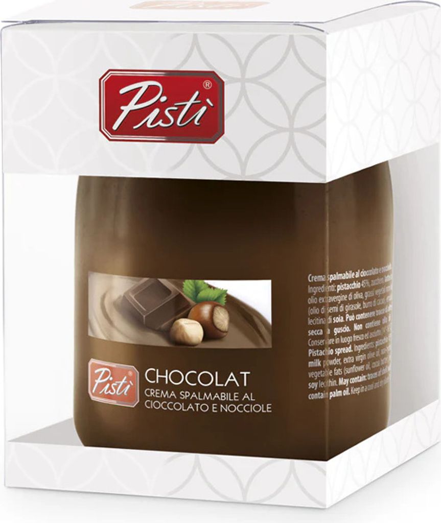 Pisti Streichcreme mit Schokolade und Haselnuss 600 gr