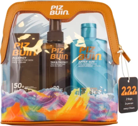 Piz Buin Travel Bag Gift Set (for Breunung)