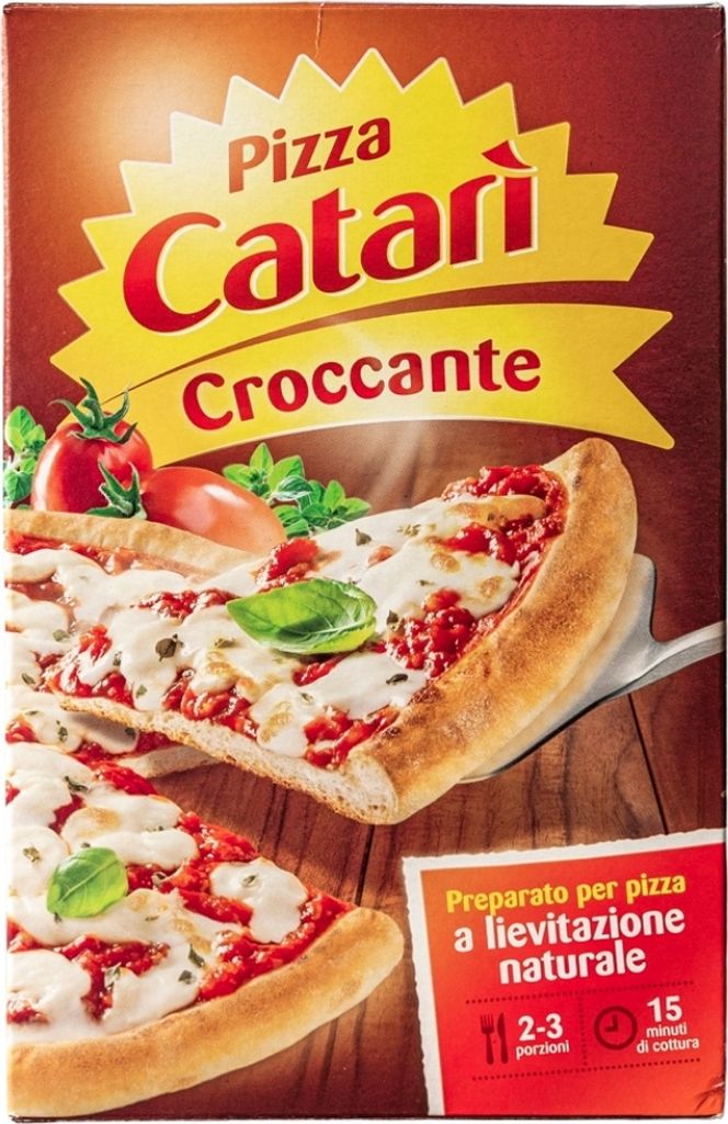 Pizza Croccante pizza dough mix 435g - Catari