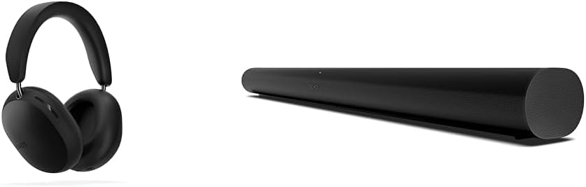 Sonos Ace Headphone & Arc Soundbar - Black