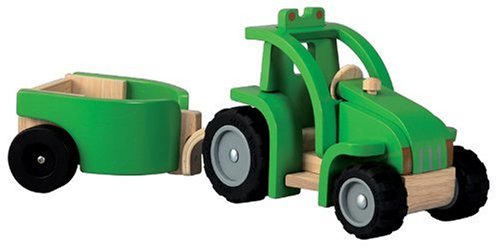 Plan Toys 13571460 – Tractor With Trailer